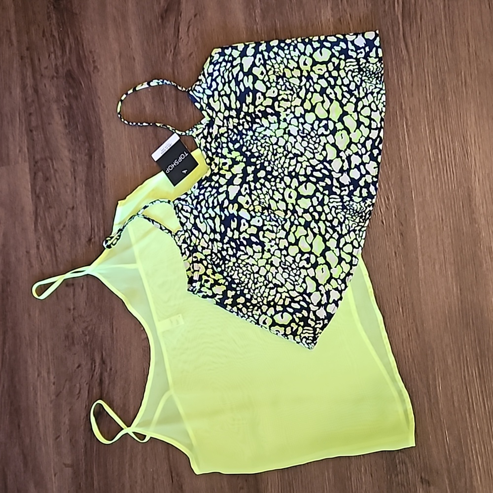 American apparel chiffon camisoles small medium